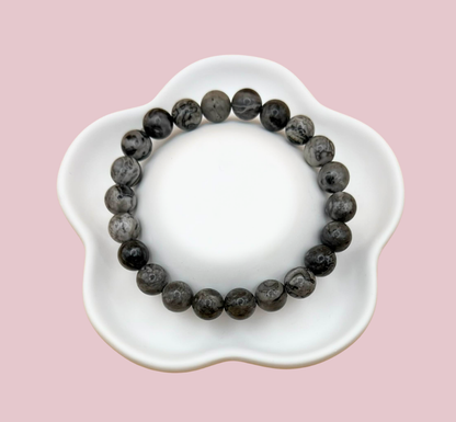 Armband picasso jaspis 8 mm