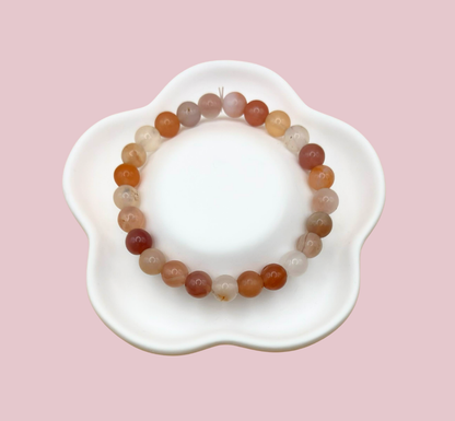 Armband yan yuan agat 7-8 mm