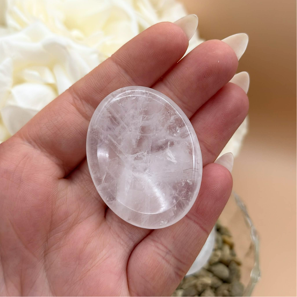 Worry stone bergkristall