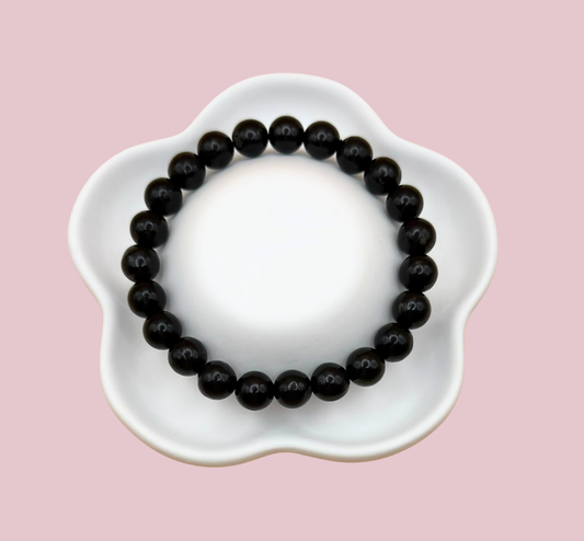 Armband obsidian 8 mm