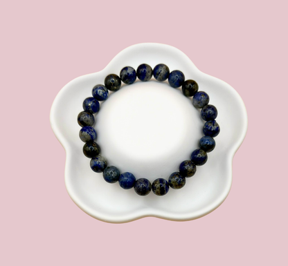 Armband lapis lazuli 8 mm