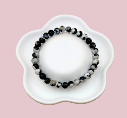 Armband orca agat 6 mm