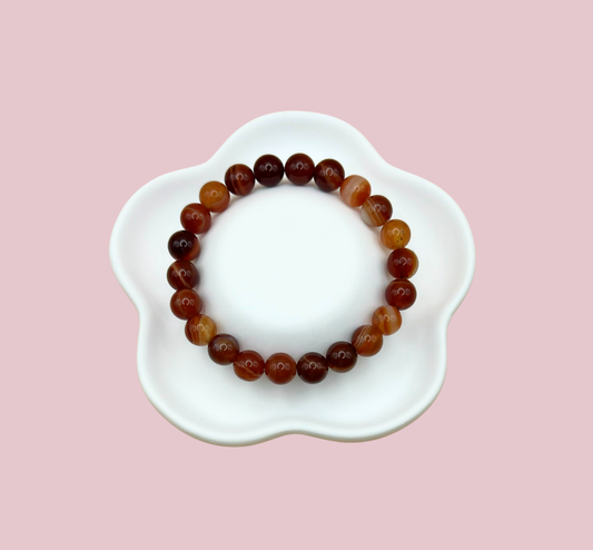 Armband karneol 8 mm