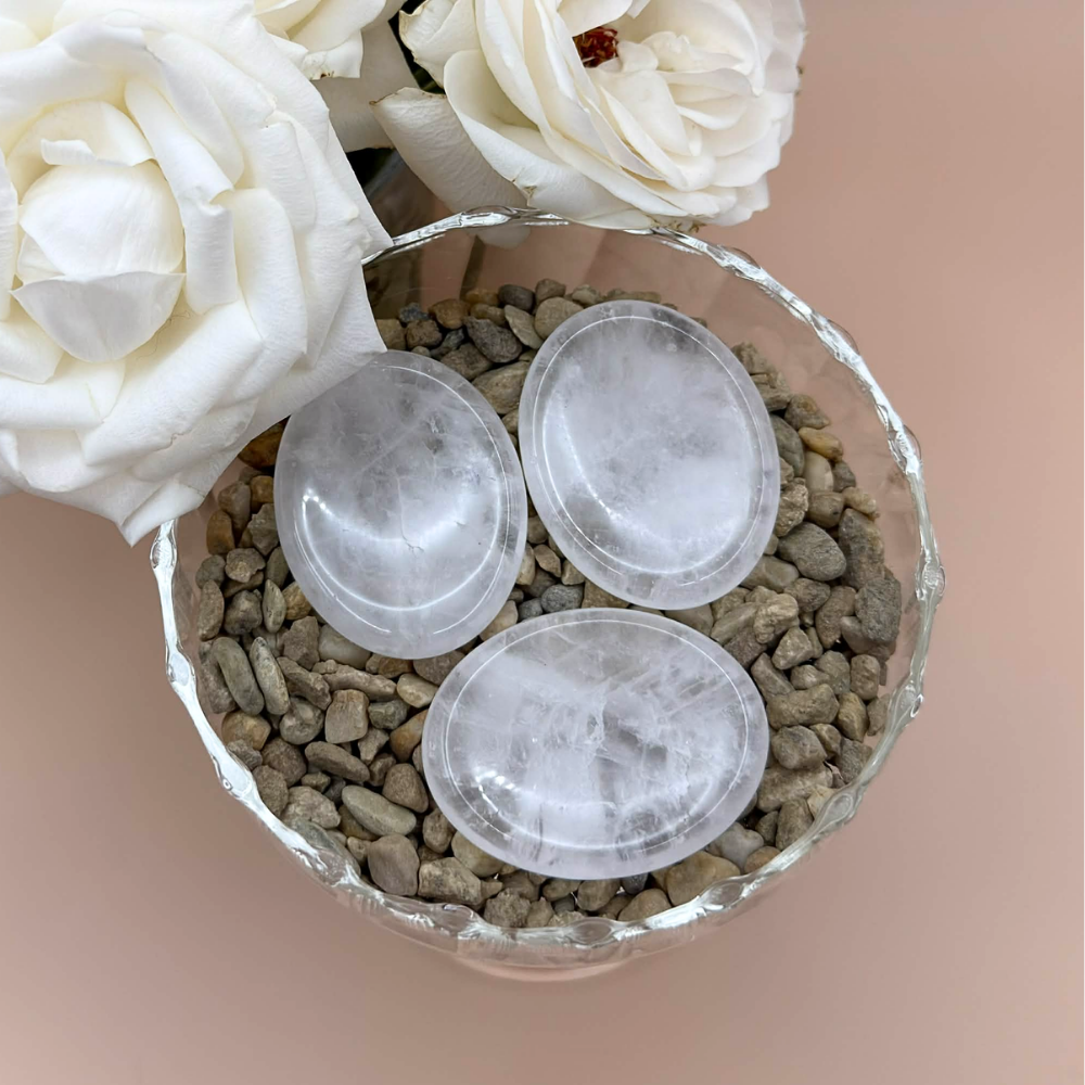 Worry stone bergkristall