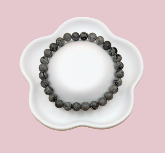 Armband picasso jaspis 6 mm