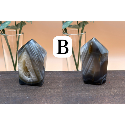 Torn i druzy agat (A-U)