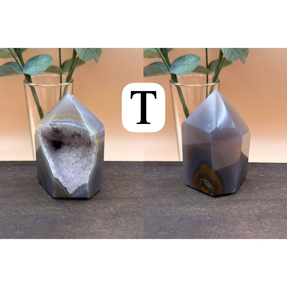 Torn i druzy agat (A-U)