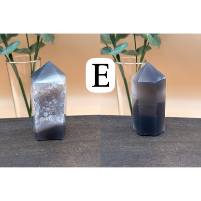 Torn i druzy agat (A-U)