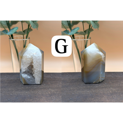Torn i druzy agat (A-U)