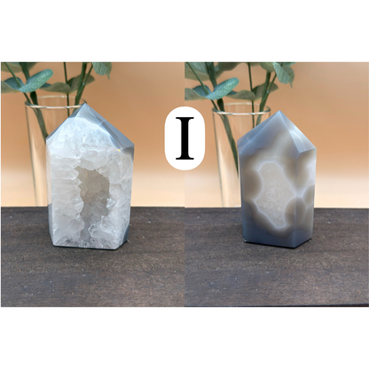 Torn i druzy agat (A-U)