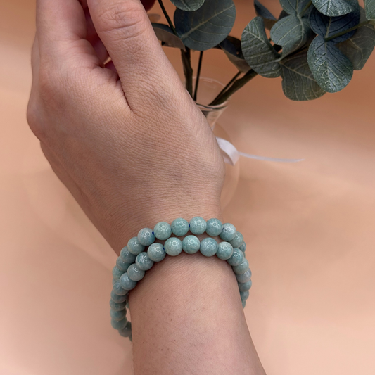Armband amazonit 6 mm