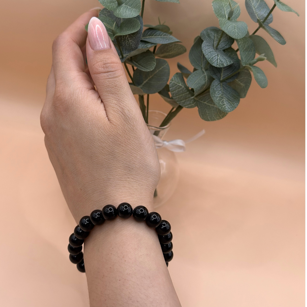 Armband obsidian 8 mm