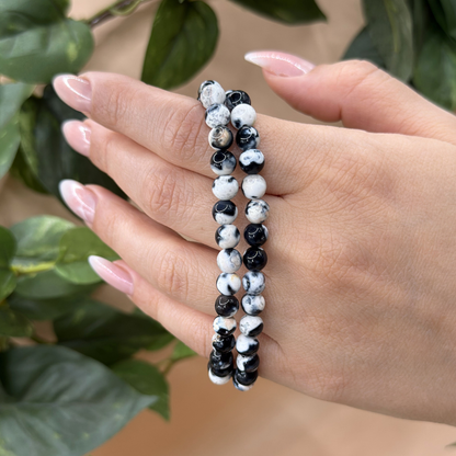 Armband orca agat 6 mm