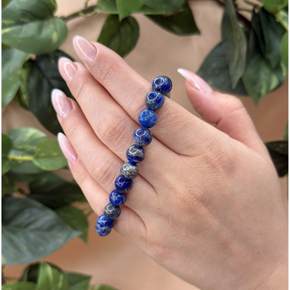 Armband lapis lazuli 8 mm