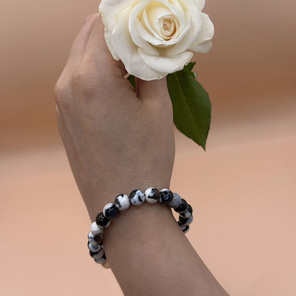 Armband orca agat 8 mm