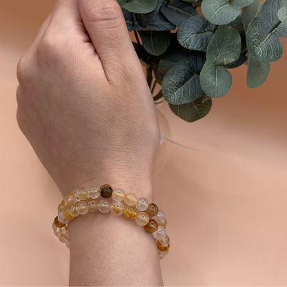 Armband golden healer 6 mm